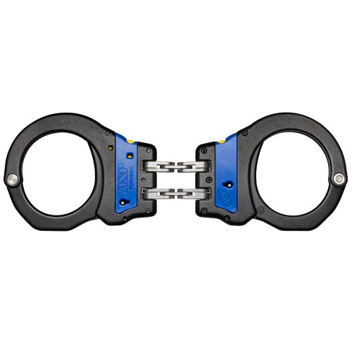 ASP Blue Line Aluminum Ultra Plus Hinged Handcuffs 56076