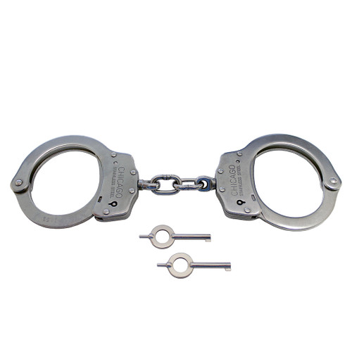 Chicago Model 1100 Stainless Steel Handcuffs