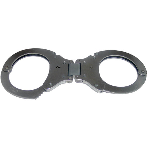 Clejuso Model 19R Stainless Steel Hinged Handcuffs