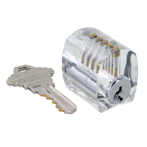Clear Practice Lock, Standard Pins
