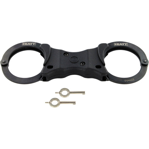 Hiatt Model 2105 Rigid Speedcuff Handcuffs, Black