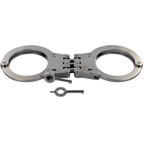 Hiatt Model 3154 Lightweight Hinged Handcuff, Nickel