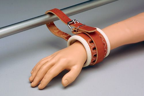 Humane Restraint Model W-601 Leather 601 Wrist Restraint