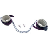 Humane Restraint Model ADL-305LI Padded Leather Leg Irons