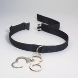 Humane Restraint Model CNT-480 Nylon Transport Belt w/ Release Buckle & Half Cuff