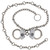 Peerless Model 7003HS Waist Chain W/ Handcuff Together