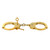 24K Gold Peerless Handcuffs