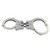 Hinged Nickel Handcuffs