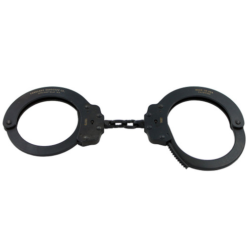 Peerless Model 702C Oversized Black Finish Handcuffs