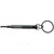 Peerless Oversized Swivel Handcuff Key - Silver