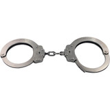 Peerless Model 702C Oversized Nickel Finish Handcuffs