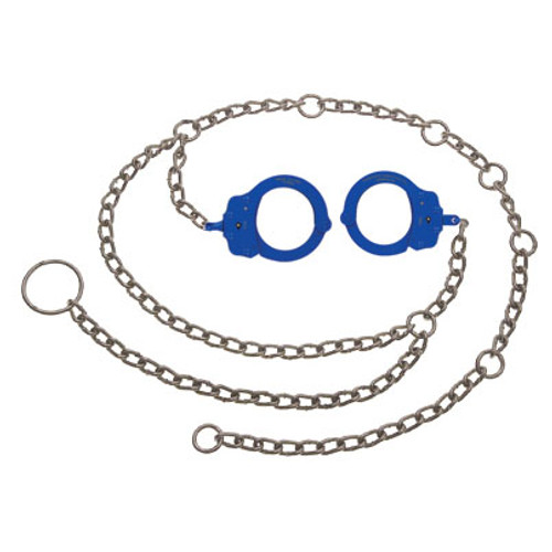 Peerless Model 7002C Waist Chain W/ Colored Handcuffs