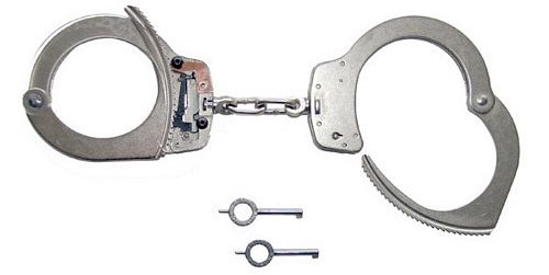 Smith & Wesson Model 1 Cutaway Handcuffs