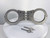 TCH Model 812 Dual Key hole Standard Hinged Nickel Handcuffs