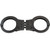 Total Control Black Hinged Handcuffs