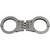 Total Control Hinged Handcuffs - Dual Keyhole Backside