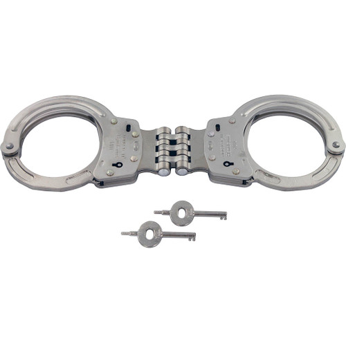 Yuil Model M-11 Hinged Aluminum Handcuffs