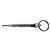 Extra Large Round Swivel Nickel Handcuff Key