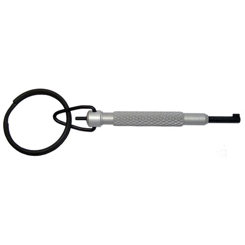 Zak Tool #10 Round Swivel Nickel Handcuff Key