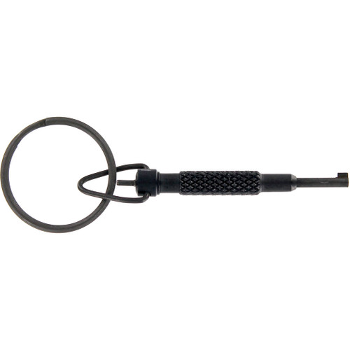 Zak Tool #11S Short Round Swivel Handcuff Key (Black)